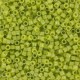 Miyuki delica Beads 11/0 - Opaque luster chartreuse DB-262
